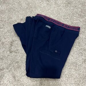Med Couture Yoga Waist Cargo Scrub Pant
